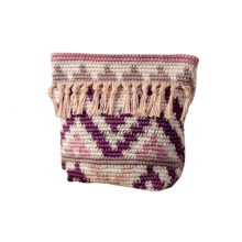 Crochet Kit Bouganville boho pouch